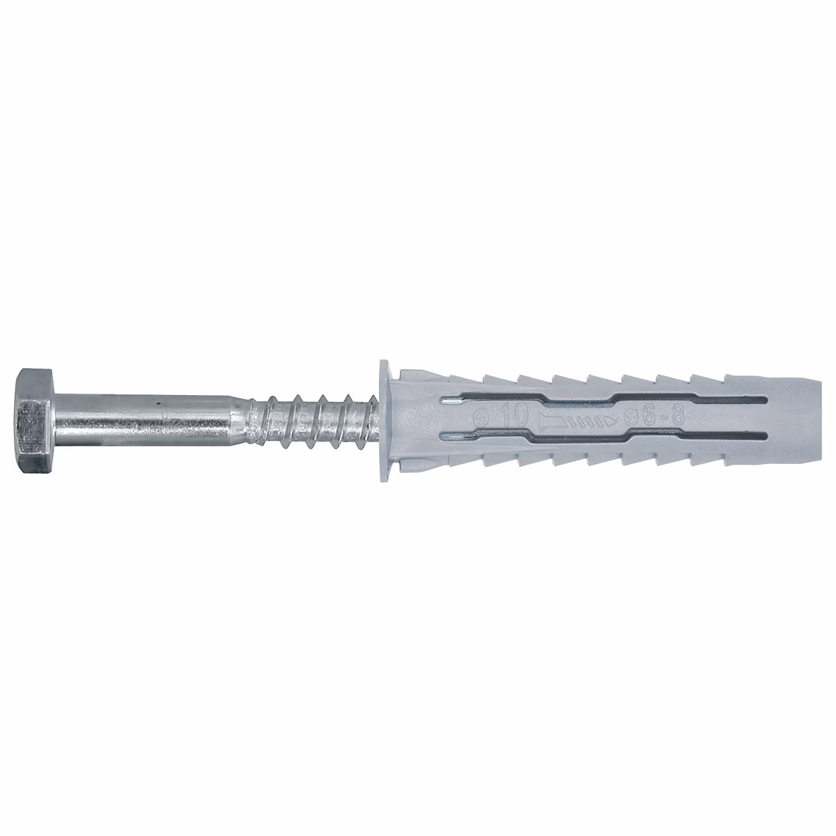 20 chevilles universelles Diall nylon HX Ø14x75mm | Cheville