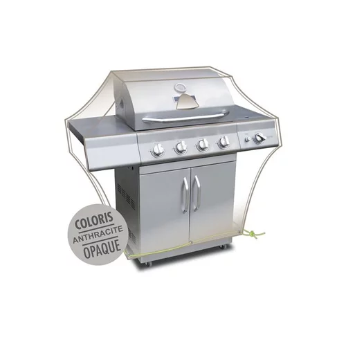 Housse barbecue de coloris anthracite