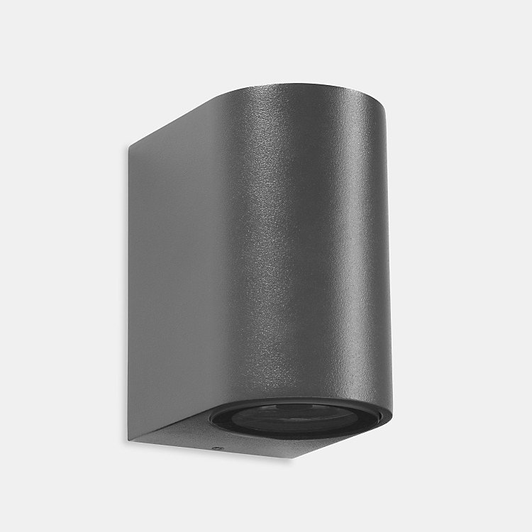 APPLIQUE IP66 MAX SINGLE EMISSION LED 6.5W BLANC CHAUD – 2 700 K ON | OFF GRIS URB