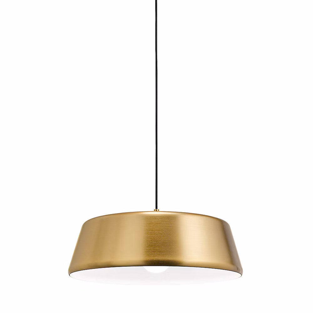 Blanca | Suspension en laiton 1XE27 max 1X60W IP20 – Plafonnier au en aluminium – Douille E27