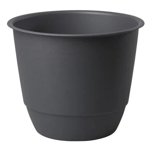 Pot en matière recyclée coloris anthracite Poetic Joy 50 - Ø 48,8 x H 40,6 cm