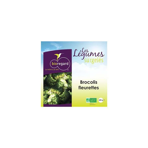 Brocolis surgelés biologiques Bioreg en sachet - 600 g