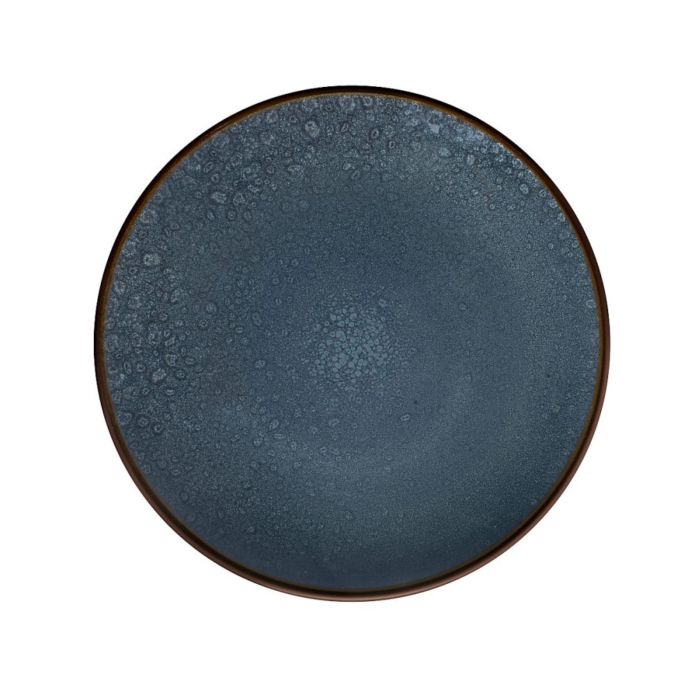 Coffret 6 assiettes dessert Indigo – Feeling Indigo par Médard de Noblat