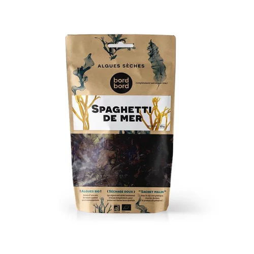 Spaghetti de mer algues brunes bio 50g