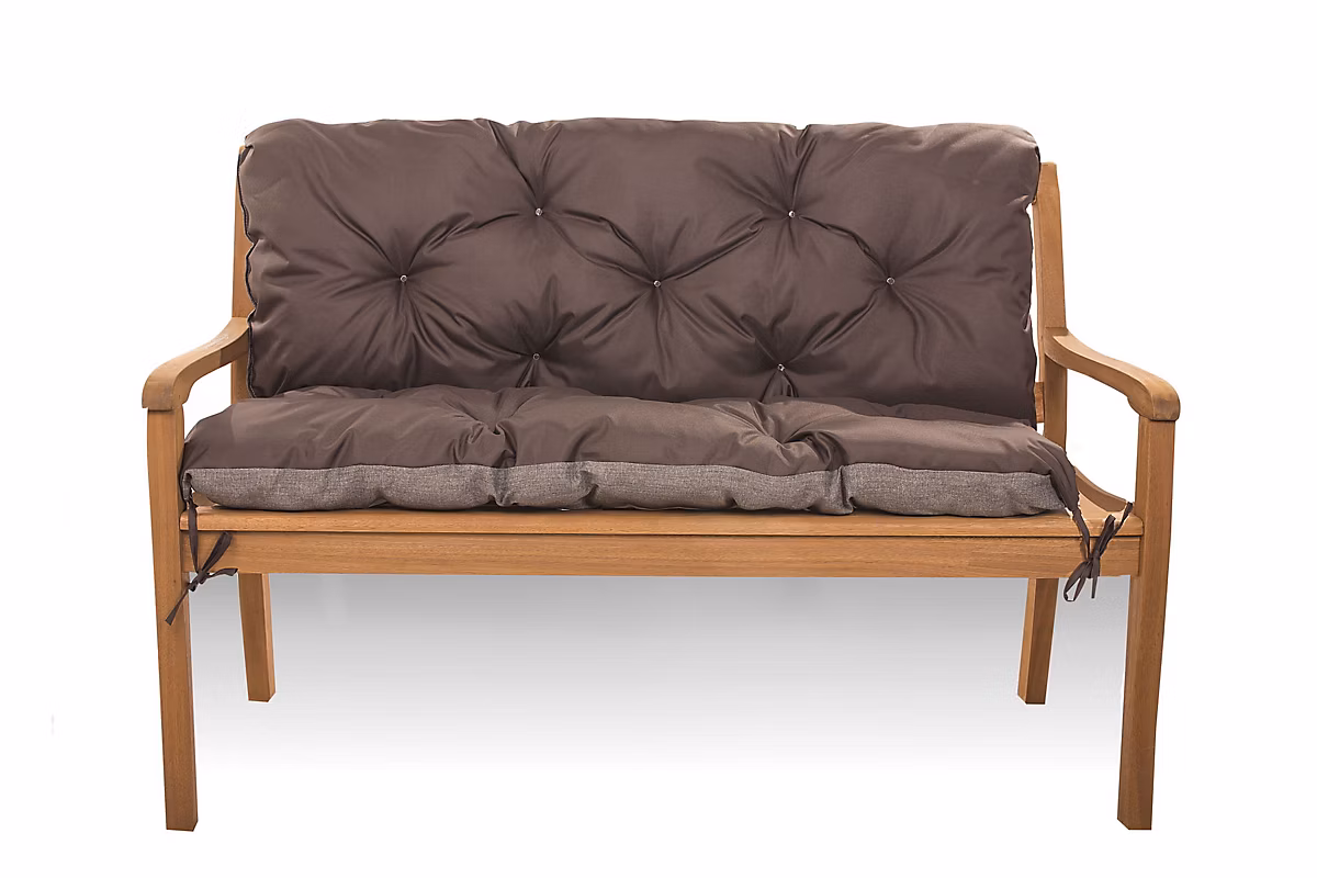 Coussin pour banc de jardin 120 × 50 × 40cm | coussin de banc de jardin Marron coussin de banc extérieur – coussin de balançoire