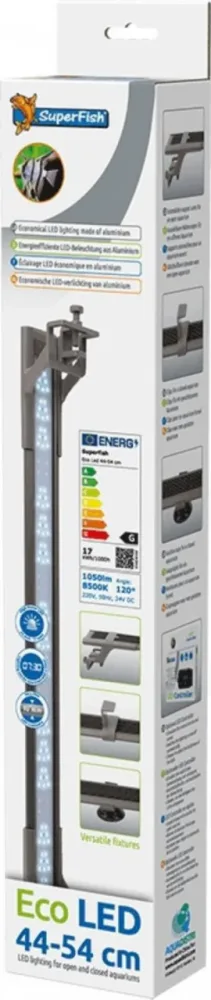 Rampe LED pour aquarium, eco 44-54cm, SUPERFISH - modèle Eco LED