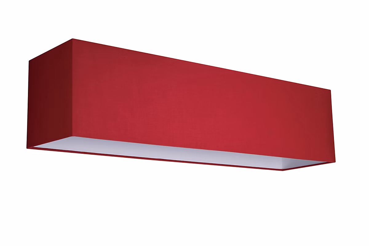 Abat – jour Riqq GoodHome rouge Ø80 x H.20cm