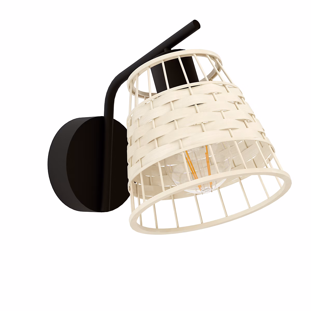 Applique murale Bambou Umston Dunalux IP20 E27 40W Ø15 – 4 x H.19 | 3cm