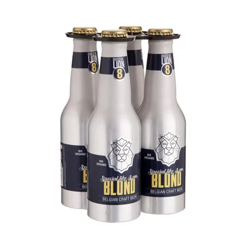 Bière Lion 8 blonde bio Brasserie Lion - 33 cl