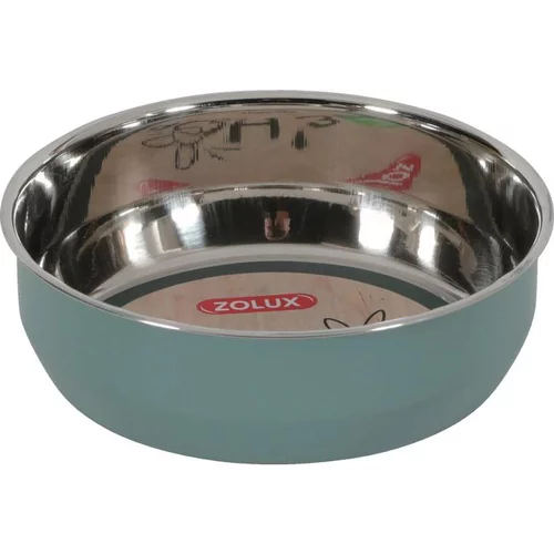 Bol pour les rongeurs en inox coloris vert Ehop Zolux – 200 ml