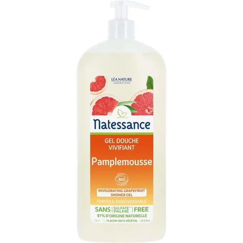 Gel douche Pamplemousse Flacon pompe 1 L blanc