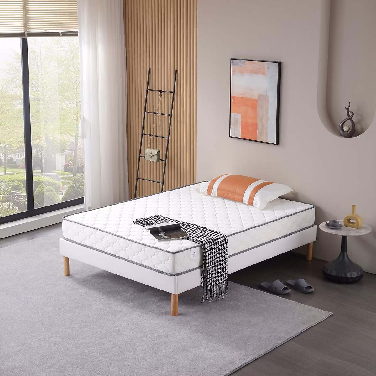 Doux rêve Matelas 80 × 200 Densité 30 Kg/m3 – Hauteur 18 Cm, Soutien Ferme