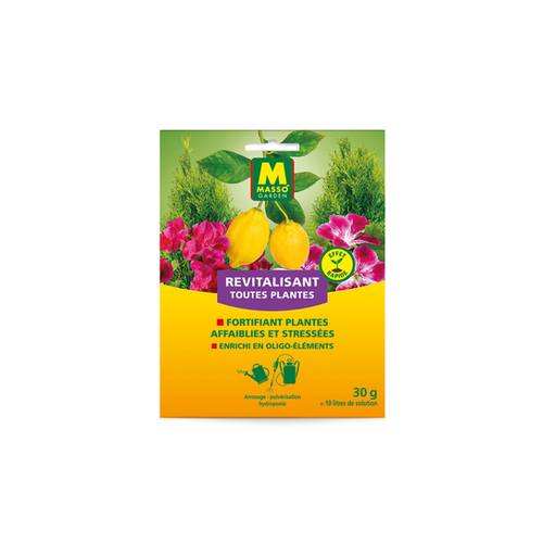 ENGRAIS REVITALISANT TOUTES PLANTES MASSO® - SACHET INDIVIDUEL 30G