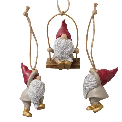 Gnome à suspendre Gnosa - H 10 cm
