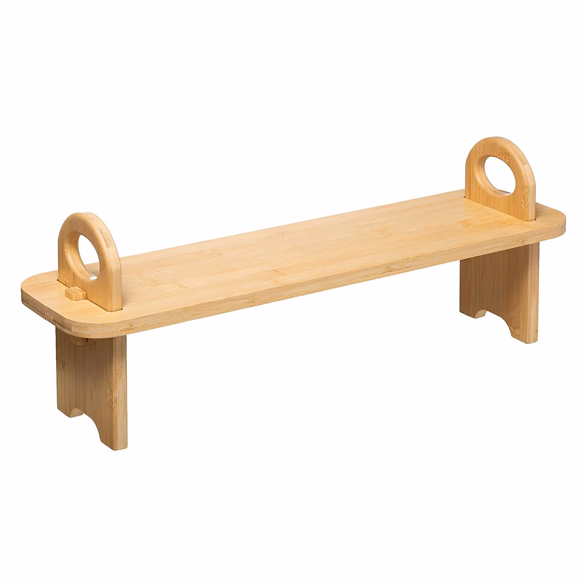 Étagère d'appoint 59 × 1cm sur pieds bambou – 5five