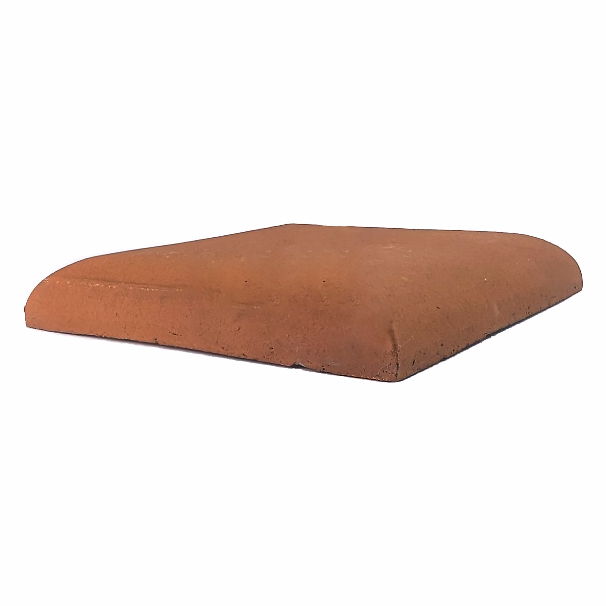 Chapeau Pilier 46x46 Plat Bord Arrondis – Rouge
