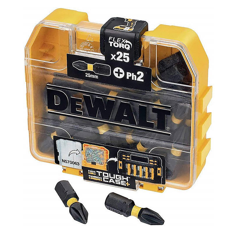 Boîte D'embouts Impact Torsion Dewalt Dt70555t-qz 25 X Ph2 25mm
