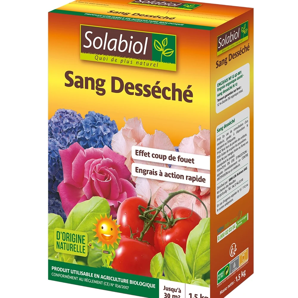 Sang désseché 1,5 kg