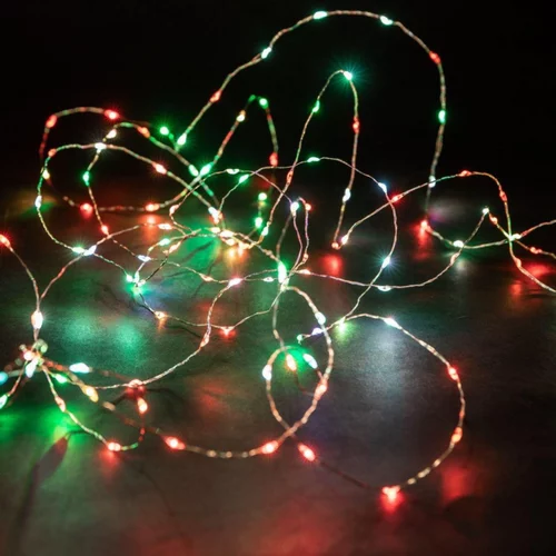 Guirlande lumineuse micro LED à lumière fixe sur secteur - 7,5 m