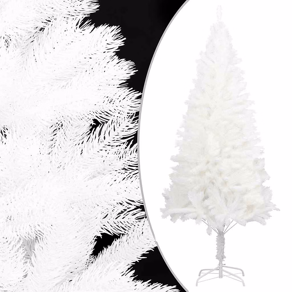 Arbre de Noël artificiel aiguilles réalistes blanc 240 cm vidaXL – Réf. HRIUJIZHK8147506986