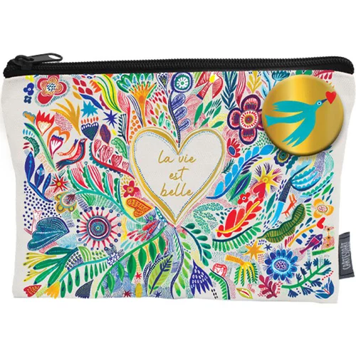 Pochette La vie est belle Cartes d’Art - 20 x 15 cm