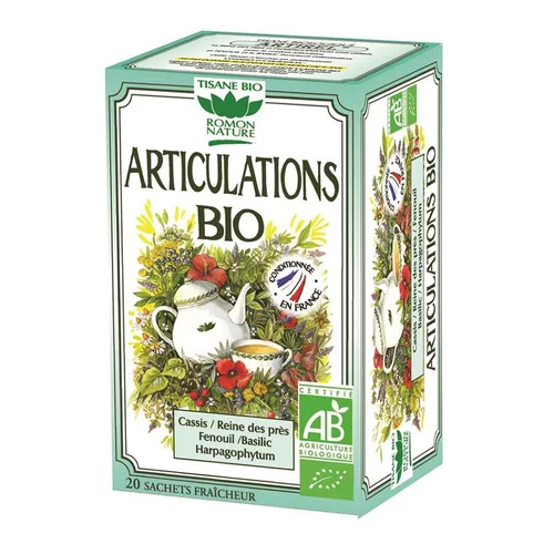 Infusion Articulations bio - boîte de 24 sachets