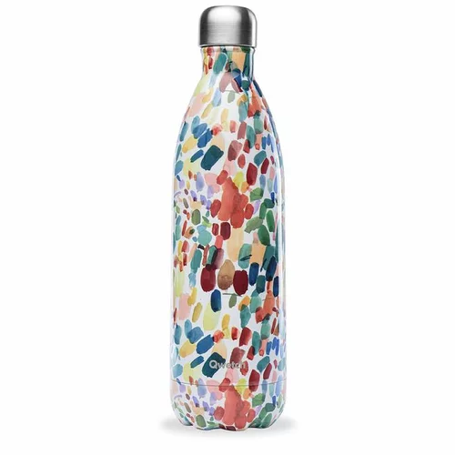 Bouteille Arty Bleu isotherme Qwetch - 1 L