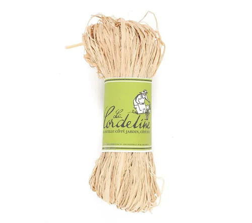 Raphia naturel pour plantes La cordeline - 50 g