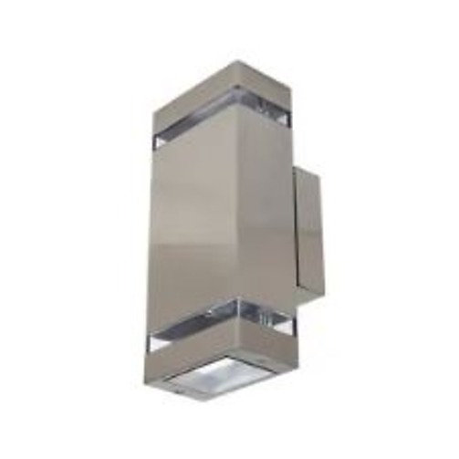 Applique Gardenya-2 inoxydable GU10 2 × 35W Dim. 110 × 105 × 255mm