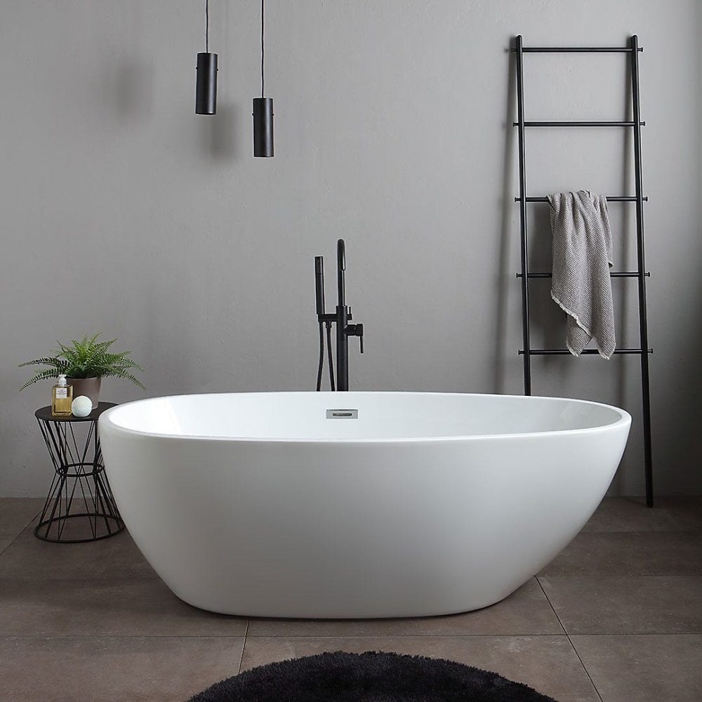 Baignoire Centrale Ovale En Acrylique Blanc Alexandra – Réf. XOYYXWKIF1717562548