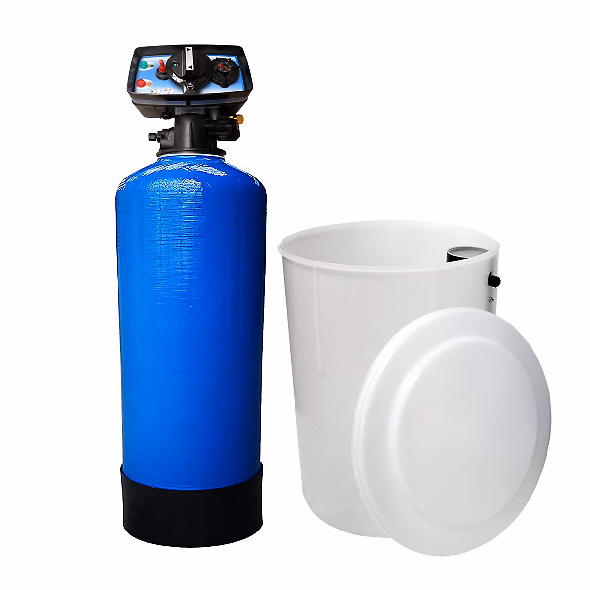 Adoucisseur d'eau et filtre anti-calcaire – Adoucisseur D'eau Bi Bloc 50l Fleck 5600 Chronométrique Mécanique
