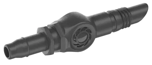 Jonction droite 3/16 Easy & Flexible coloris noir boîte de 20 Gardena - 4,6 mm