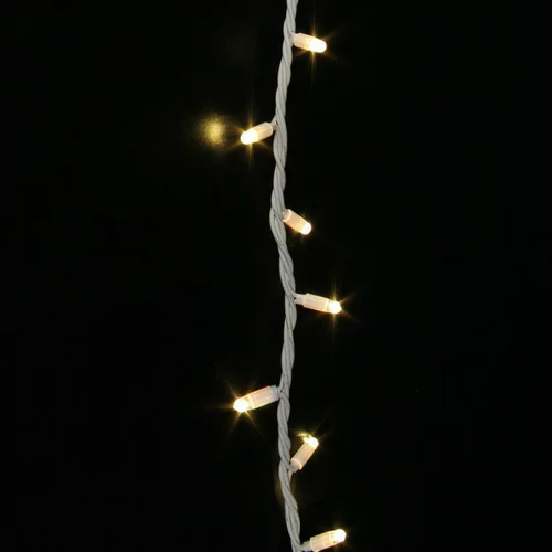 Guirlande lumineuse LED à lumière animée blanc chaud sur secteur - 18 m