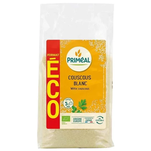 Couscous blanc bio en sachet Primeal - 2 kg