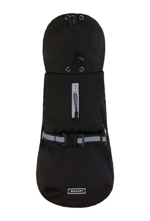 Manteau pour chien coloris noir Wouapy All Seasons - Taille 30