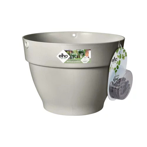 Suspension en plastique blanc soie Elho Vibia Campana - ø 26 cm