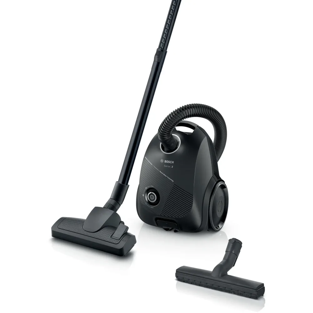 BOSCH Aspirateur traîneau avec sac BGLS2BA3D8 Noir
