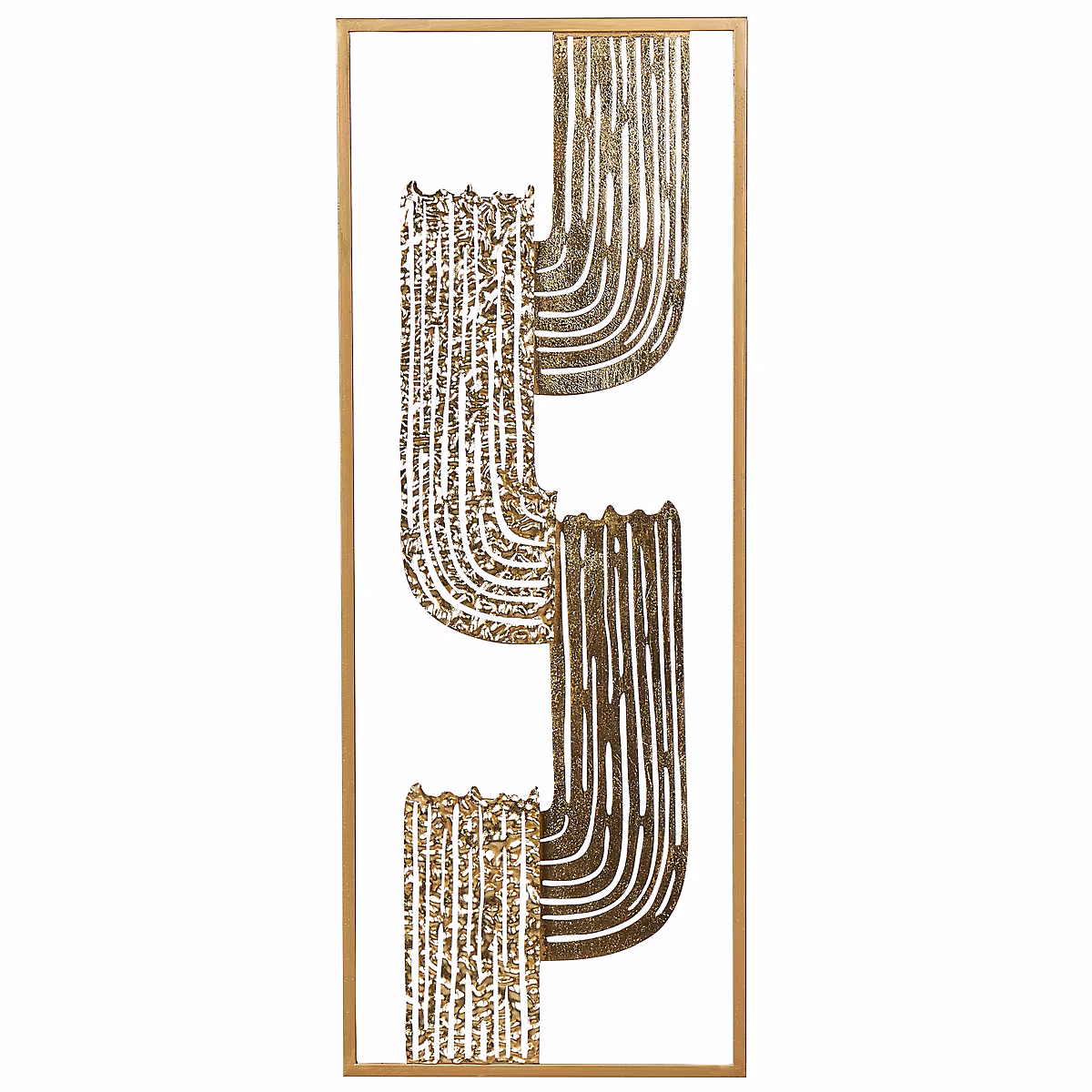 Objet décoratif – Décoration murale THULIUM 75 cm Métal Doré