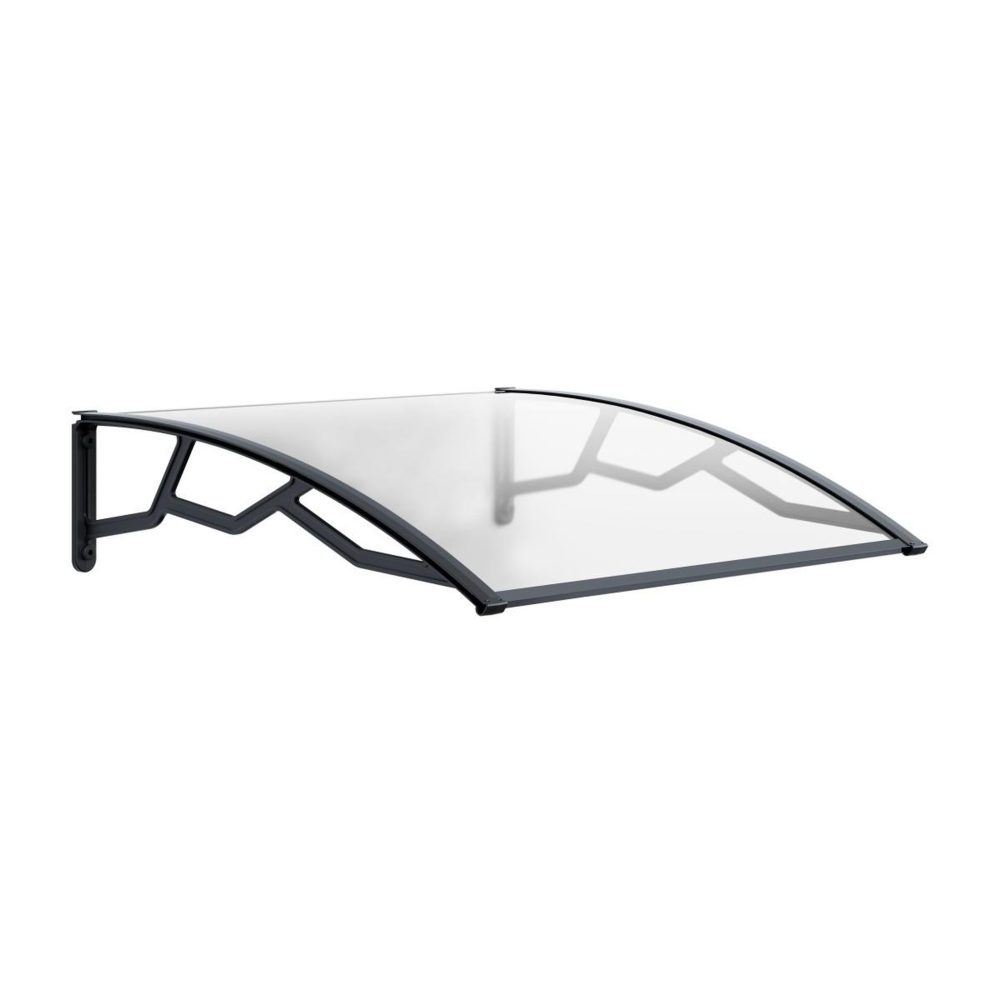 ART PLAST Auvent de porte d'entrée et fenêtre 100 x 120 cm – Aménagement du jardin