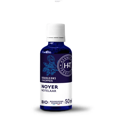 Complément alimentaire gemmo macérat noyer bio Herbes et Traditions - 50 ml