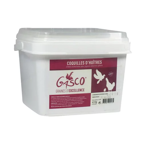 Coquille d’huitre aromatisé en seau blanc de 4,5 kg