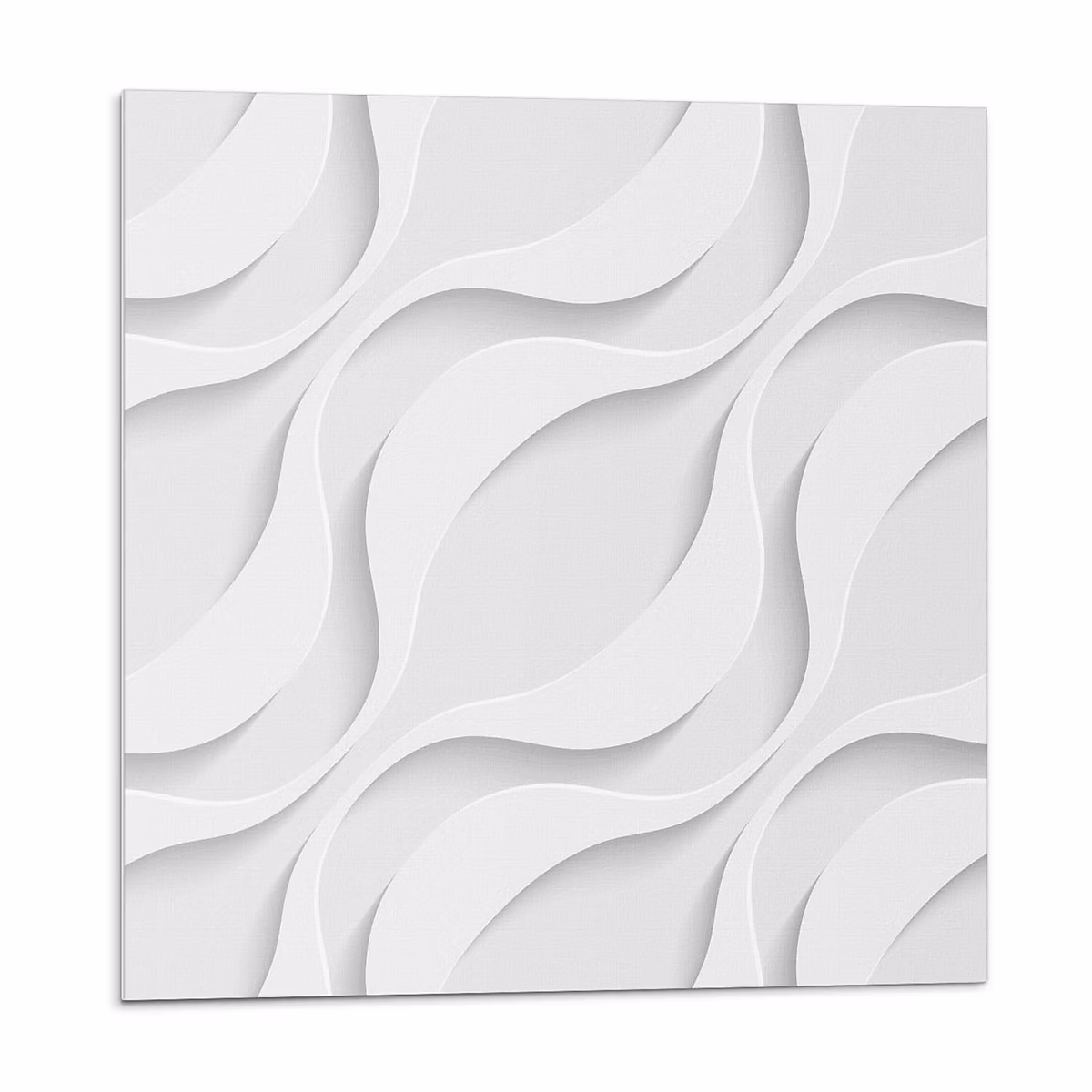 Carreaux De Vinyle Wallfluent 20 × 20 cm Vagues À Motif Ondulé 20 pièces
