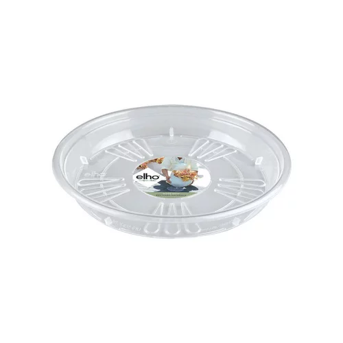 Soucoupe Uni ronde Elho transparente Ø 21 x H 3,1 cm