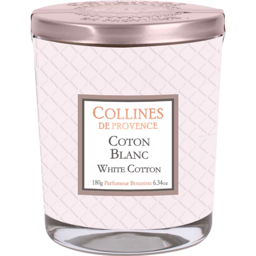 Bougie parfumée Couture senteur coton blanc 180 g