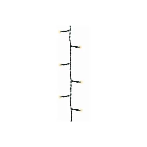 Guirlande lumineuse extérieure animée blanc chaud à LED solaire - 1,2 x 20 m
