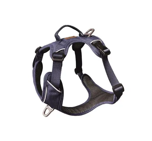 Harnais pour chien coloris bleu foncé Kyflie Momentum Urban - Taille 5