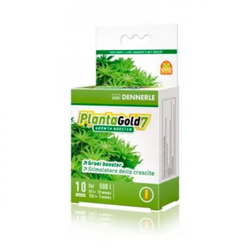 Supplément nutritif pour plantes aquatiques, 10 capsules, DENNERLE Plantagold 7