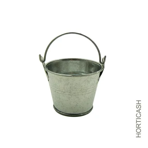 Seau zinc Ø6,5xH5,5 cm