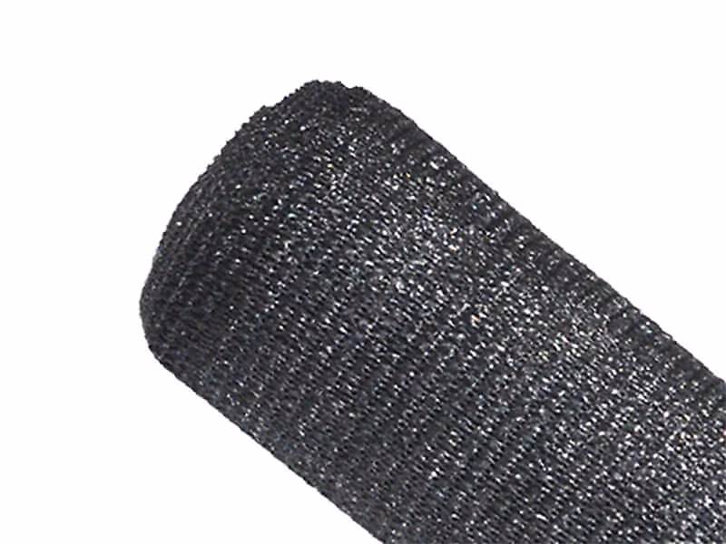 Brise – vue 90% | Gris Foncé | 185gr/m² | Boutonnières | Grande dimension 1.5 × 25m Gris foncé