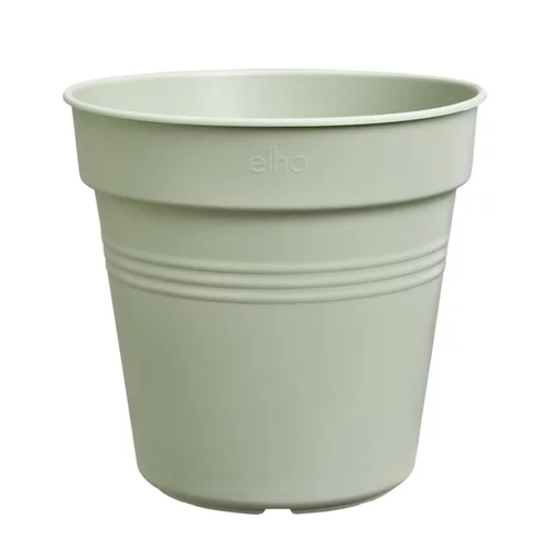 Pot de culture en polypropylène vert pierre Elho Green basics - Ø 40 x H 37 cm